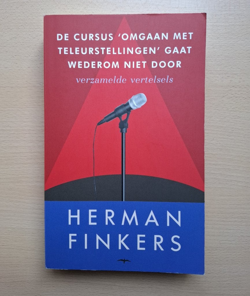 Herman Finkers: De cursus omgaan met teleurstellingen ..., Ophalen of Verzenden, Zo goed als nieuw, Herman Finkers, Cabaret