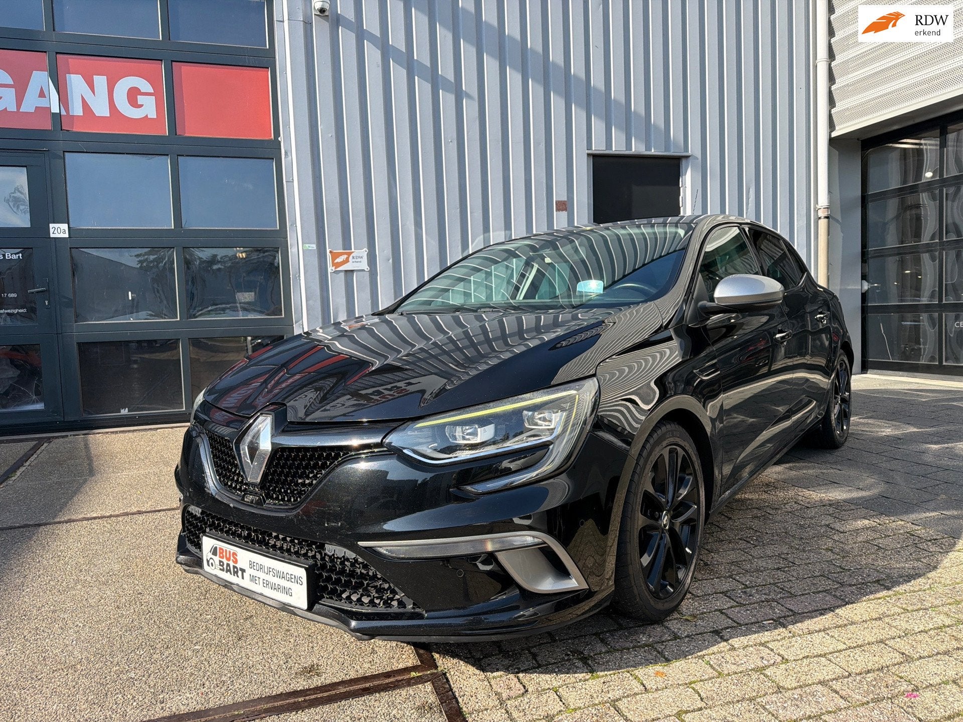 Renault Mégane 1.6 TCe GT, Auto's, Gebruikt, 4 cilinders, 1650 kg, Zwart