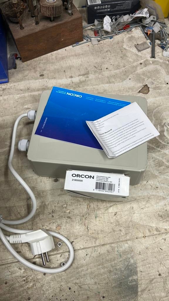 Orcon radiografische bedieningsset 15RF, Doe-het-zelf en Verbouw, Ophalen of Verzenden, Nieuw, Ventilator en Afzuiger