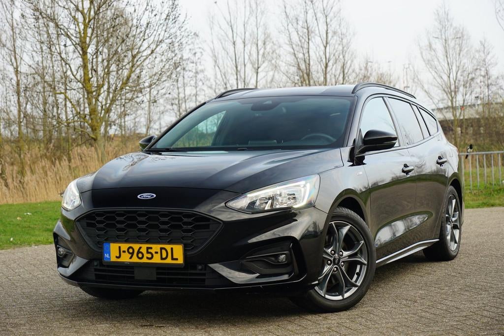 Ford Focus Wagon 1.0 EcoBoost ST Line Business | Panther bla, Auto's, Gebruikt, Euro 6, 1283 kg, Origineel Nederlands