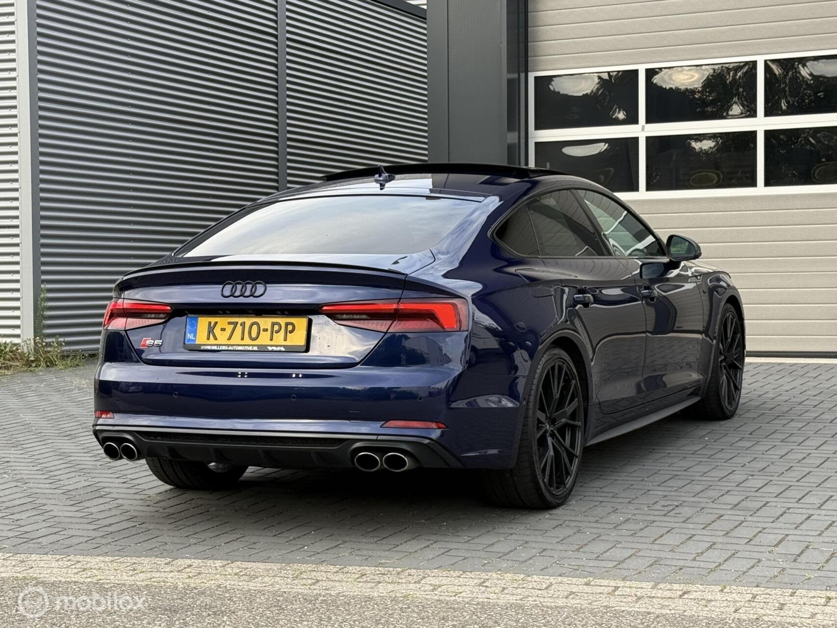 Audi S5 3.0 TFSI S5 Quattro B&O|Pano|360|Memory|HUD|ACC|20', Automaat, Euro 6, 2995 cc, Blauw