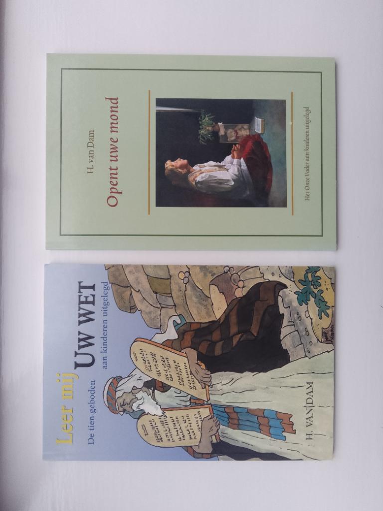 Leer mij Uw wet + Opent uwe mond - H. van Dam, H. van Dam, Christendom | Protestants, Ophalen of Verzenden, Zo goed als nieuw
