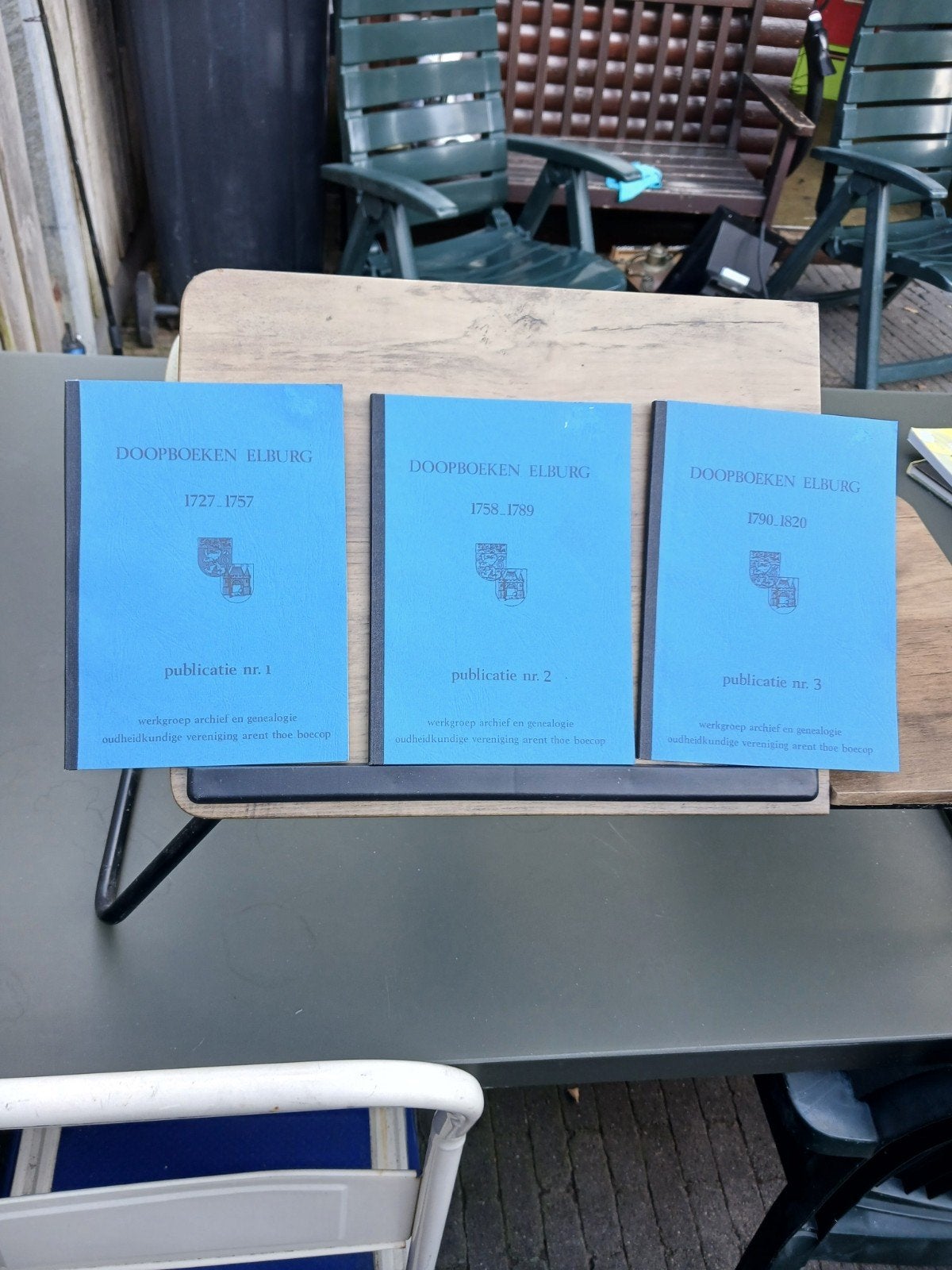 Doopboeken Elburg - Publicaties 3, 8, 9, 10, Boeken, Ophalen of Verzenden, 17e en 18e eeuw, Gelezen, Werkgroep Archief en Genealogie