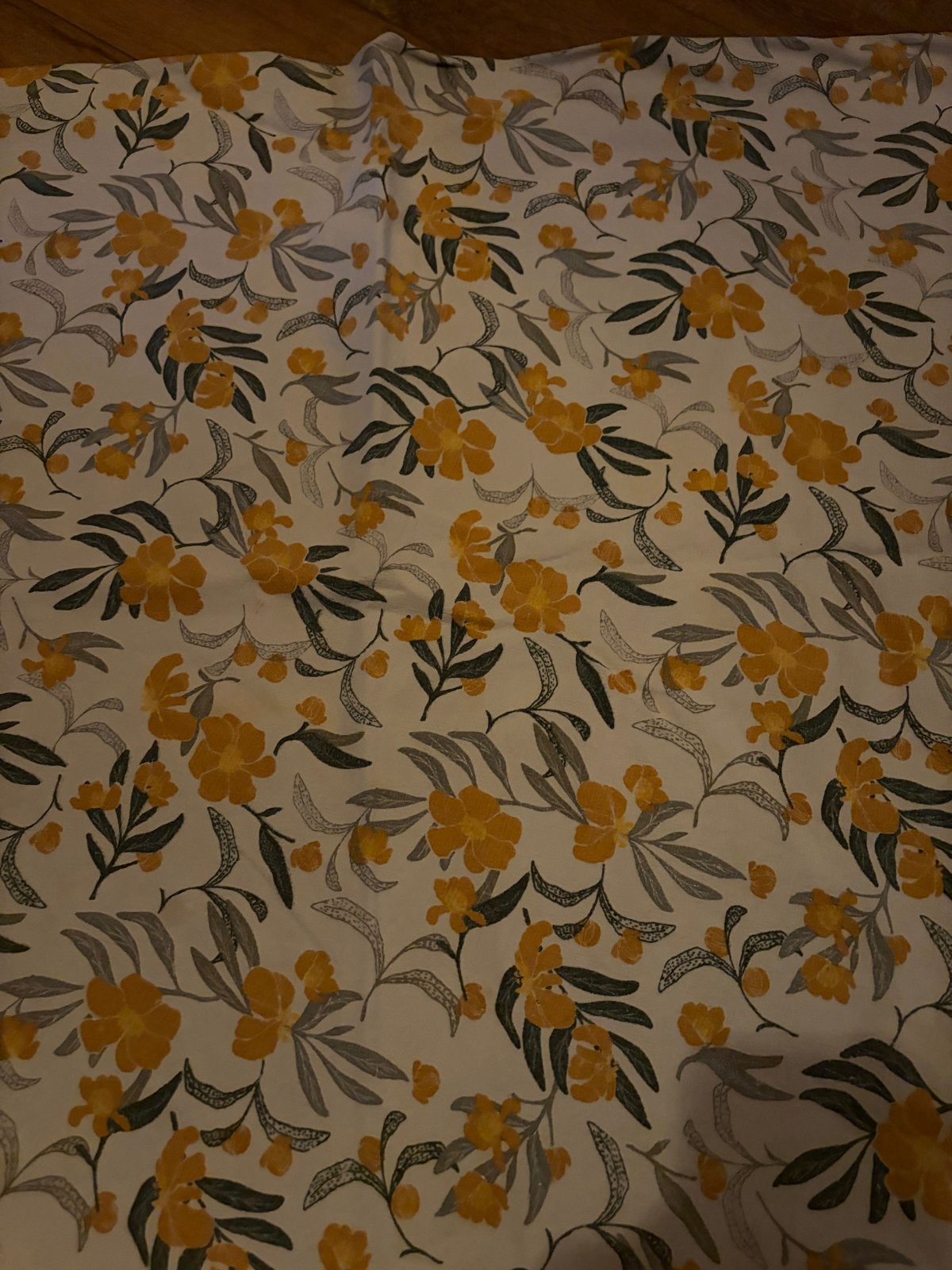 Rond tafelkleed met bloemenprint, diameter 150 cm, Rond, Ophalen of Verzenden, Zo goed als nieuw, Katoen
