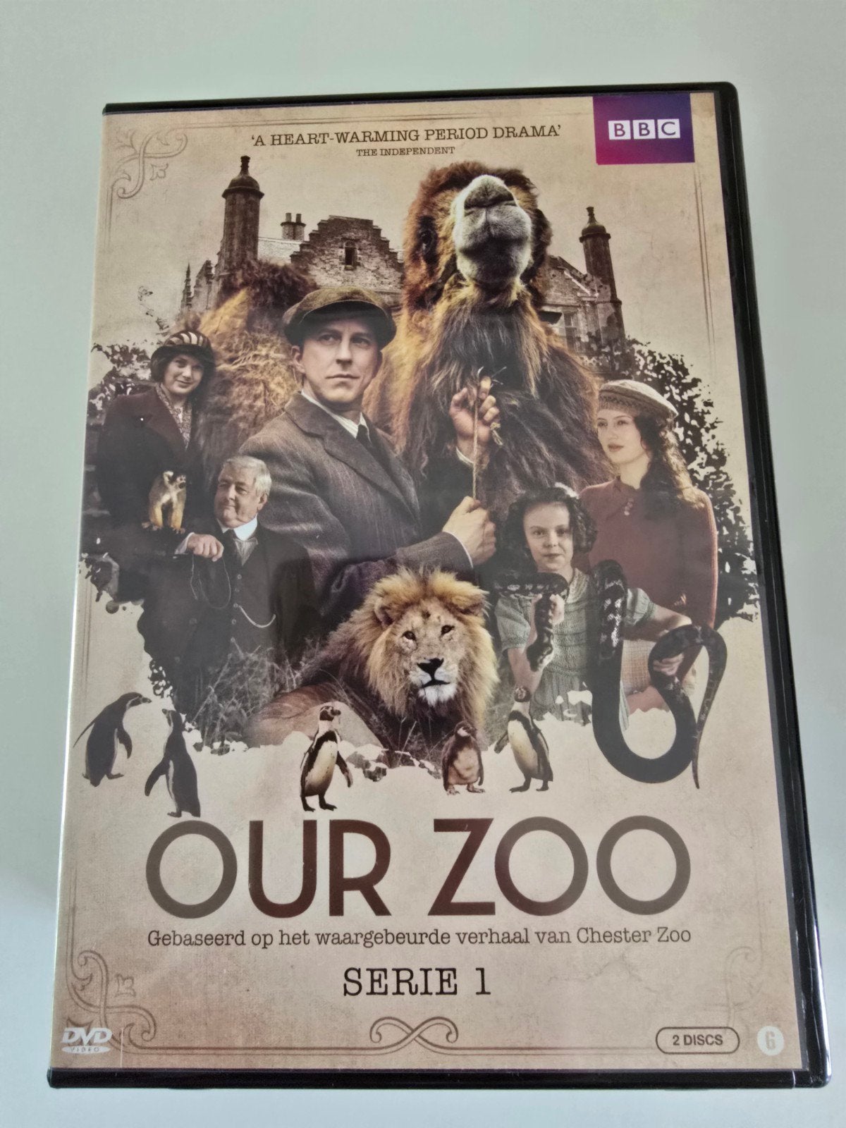 Dvd bbc serie our zoo - miniserie chester zoo, Cd's en Dvd's, Ophalen of Verzenden, Zo goed als nieuw
