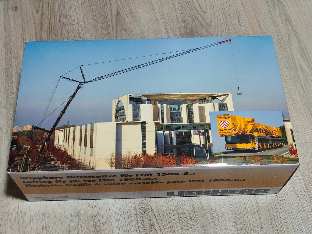 LIEBHERR LTM 1500-8.1 JIB GREEN, 33 - 40 uur, Overige niveaus, Starter, Overige vormen