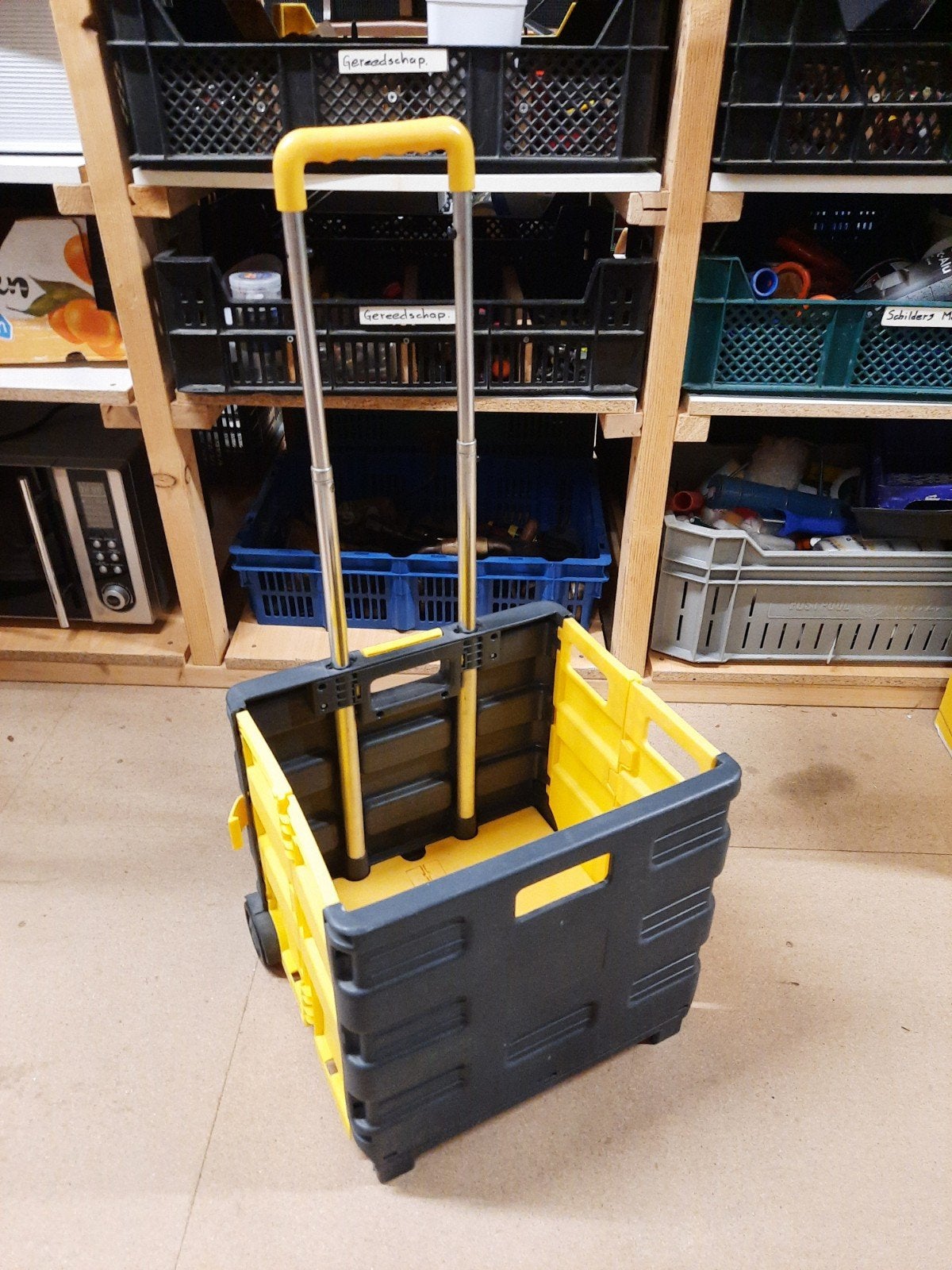 transport trolley, 100 liter of meer, Ophalen, Transportkar