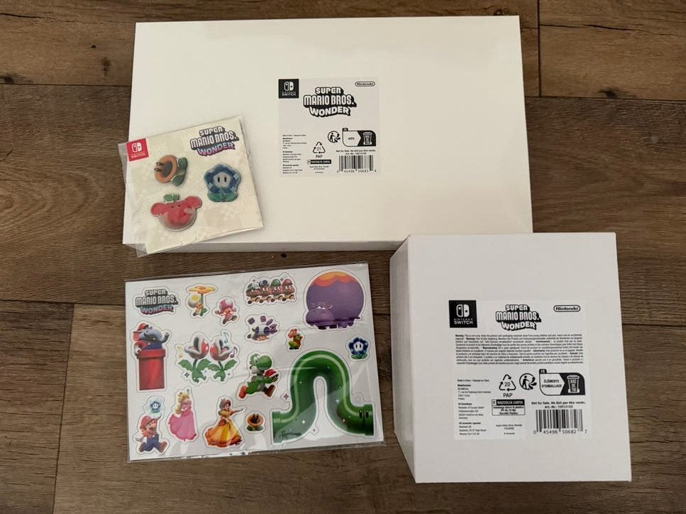 Super Mario Bros. Wonder set, Ophalen of Verzenden, Zo goed als nieuw