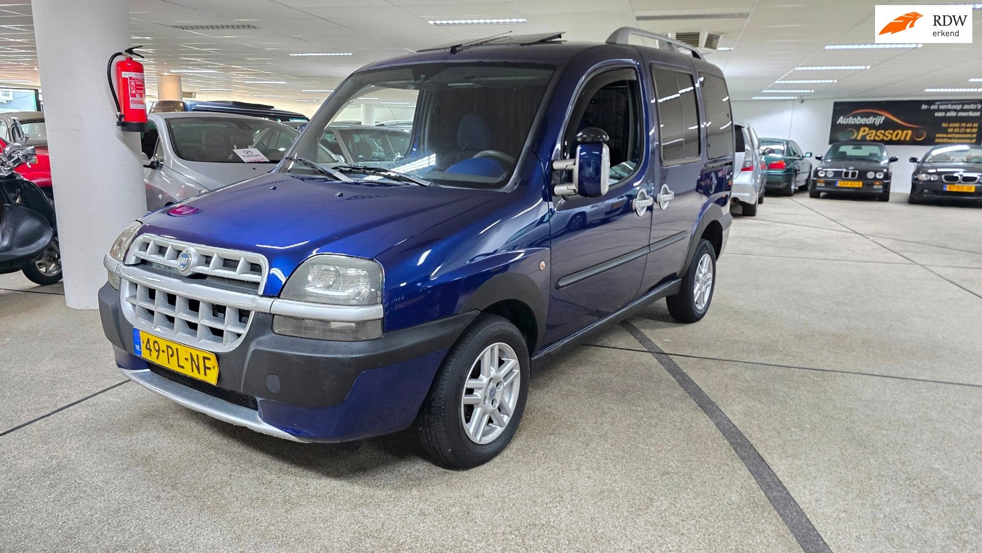 Fiat Doblò 1.6-16V Malibu Airco nieuwe Apk!, Auto's, Fiat, Voorwielaandrijving, 1596 cc, Gebruikt, Doblo