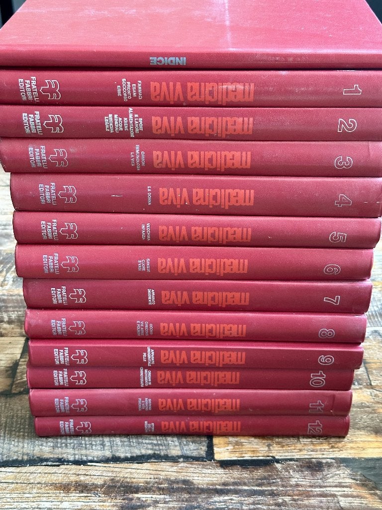 Complete 13-delige Vintage Encyclopedie 'Medicina Viva' 1976, Ophalen of Verzenden, Diverse auteurs