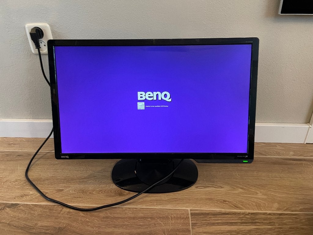 24 inch Full HD monitor, BenQ G2420HDB Zwart, Gaming, Gebruikt, Kantelbaar, Full HD