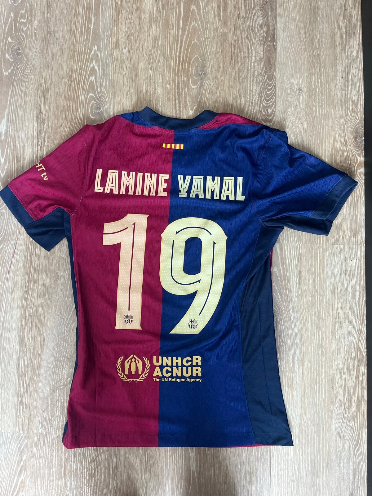 FC Barcelona Lamine Yamal Thuisshirt - Maat S, Meerkleurig, Nieuw, Ophalen of Verzenden, Voetbal