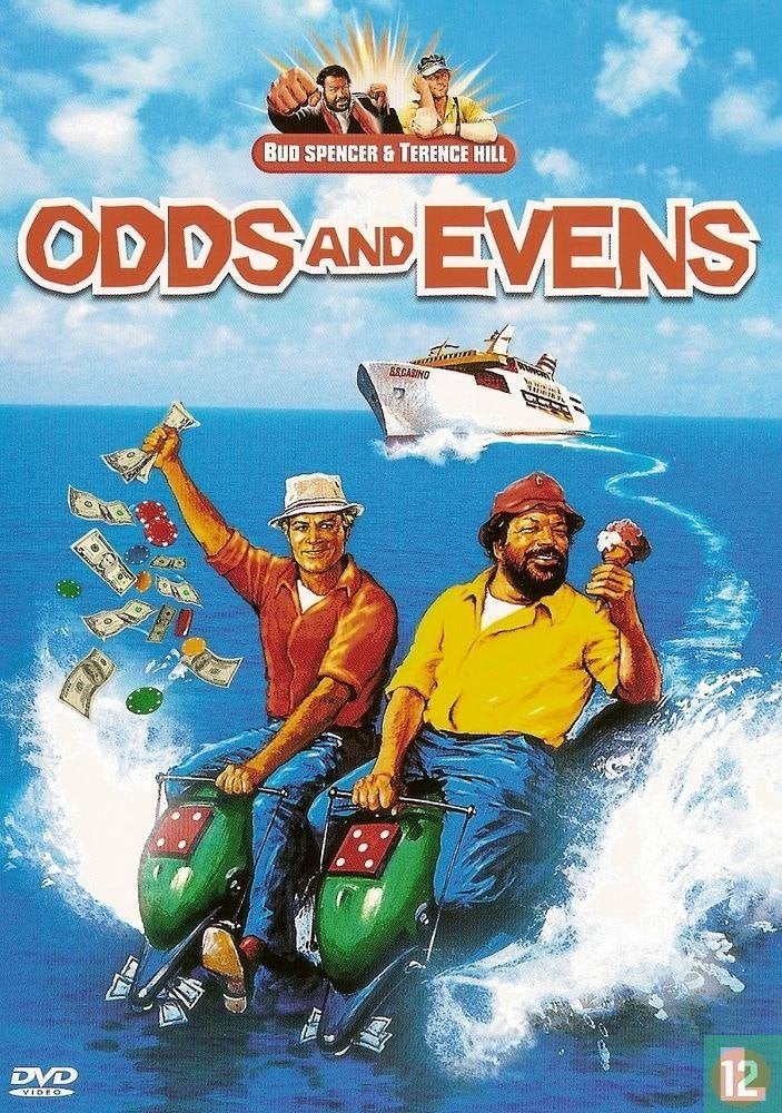 Bud Spencer and Terence Hill - ODDS AND EVENS, Alle leeftijden, Ophalen of Verzenden, Zo goed als nieuw, Actiekomedie