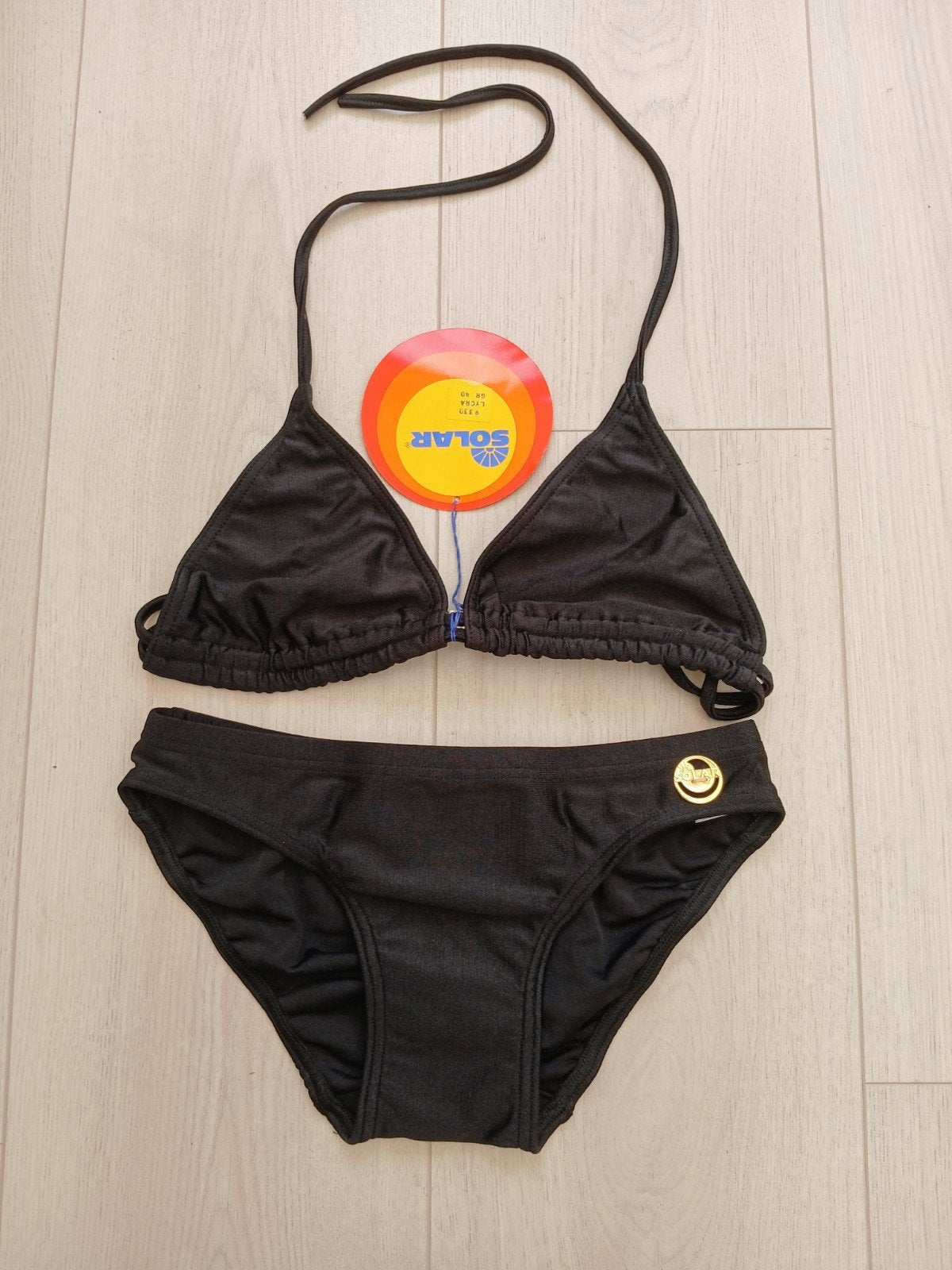Solar nieuwe zwarte bikini maat 40, Kleding | Dames, Badmode en Zwemkleding, Ophalen of Verzenden