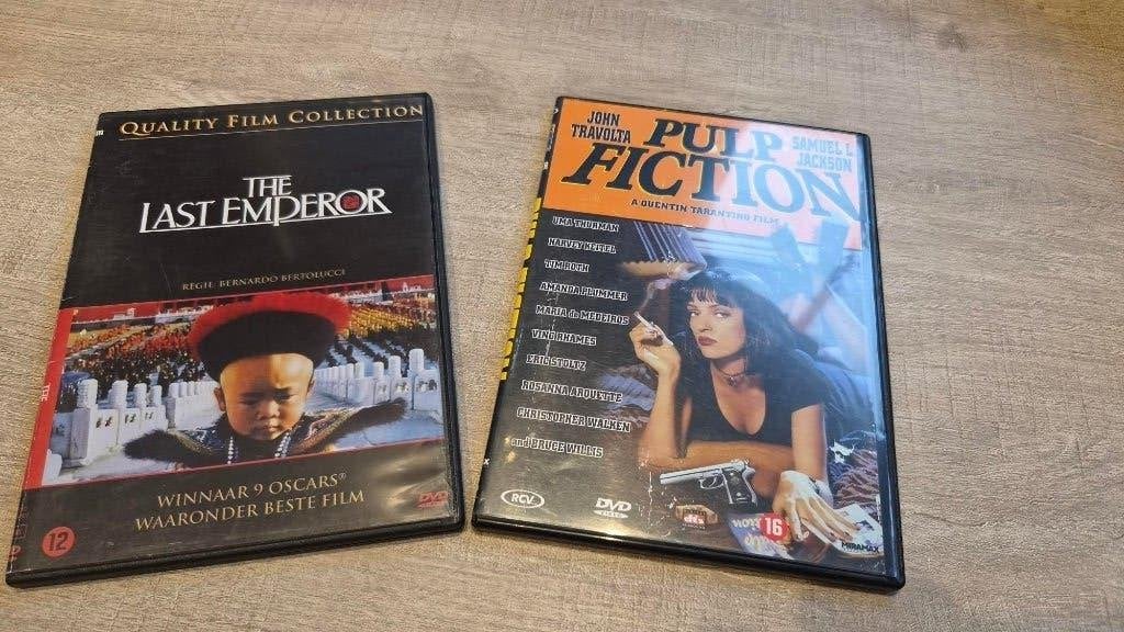 The Last Emperor + Pulp Fiction op dvd, Vanaf 16 jaar, Ophalen of Verzenden, Zo goed als nieuw, Historisch of Kostuumdrama