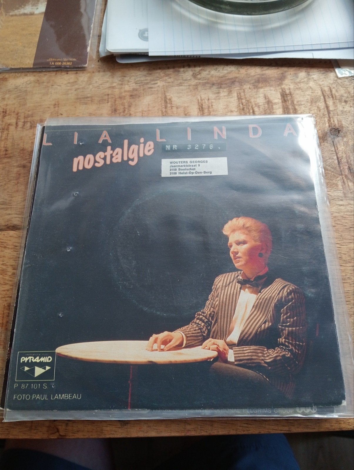 Lia linda - nostalgie, Ophalen of Verzenden, Zo goed als nieuw, Overige formaten, Levenslied of Smartlap