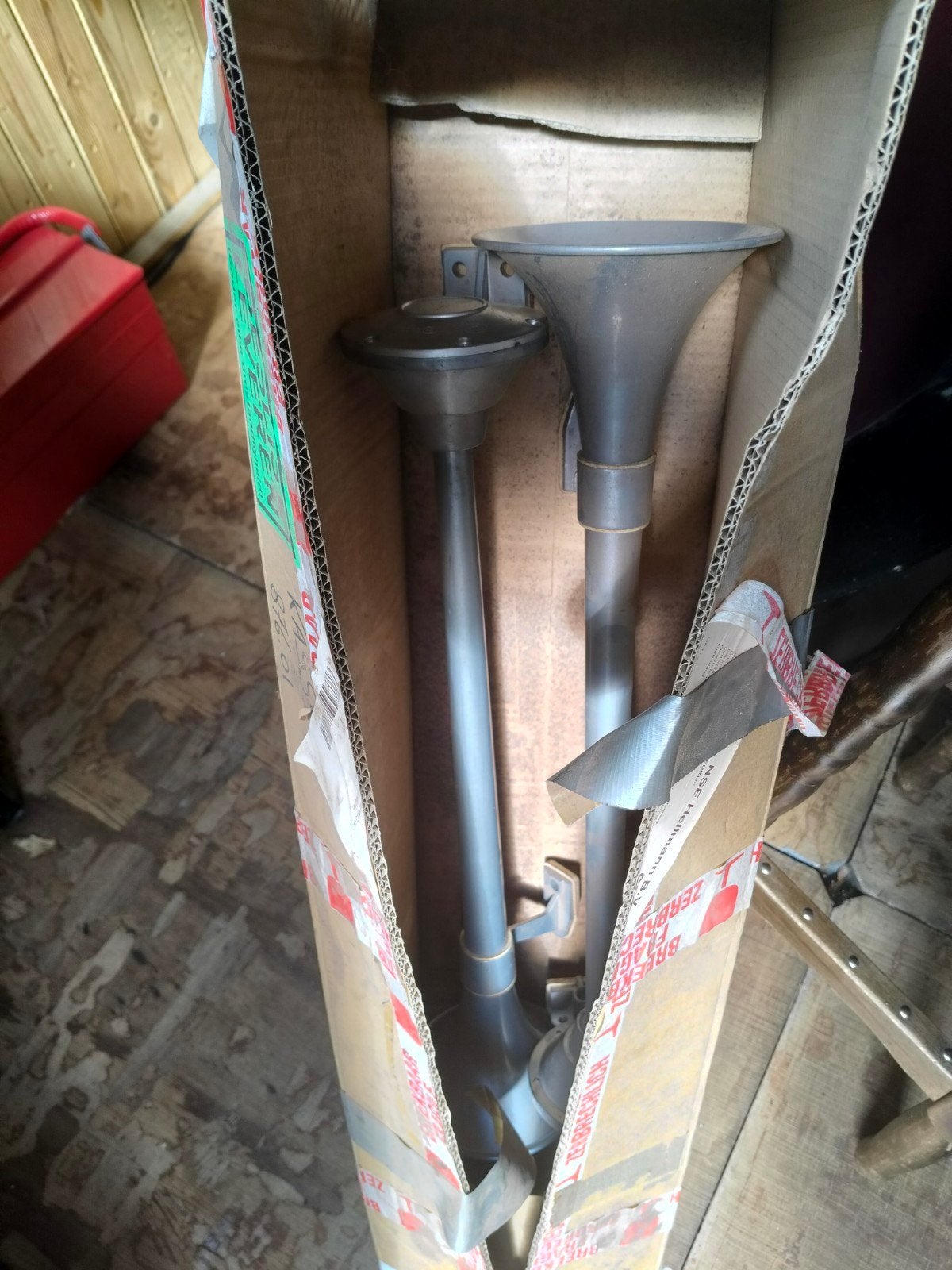Luchthoorns set - 2 stuks, Ophalen, Gebruikt, Universele onderdelen