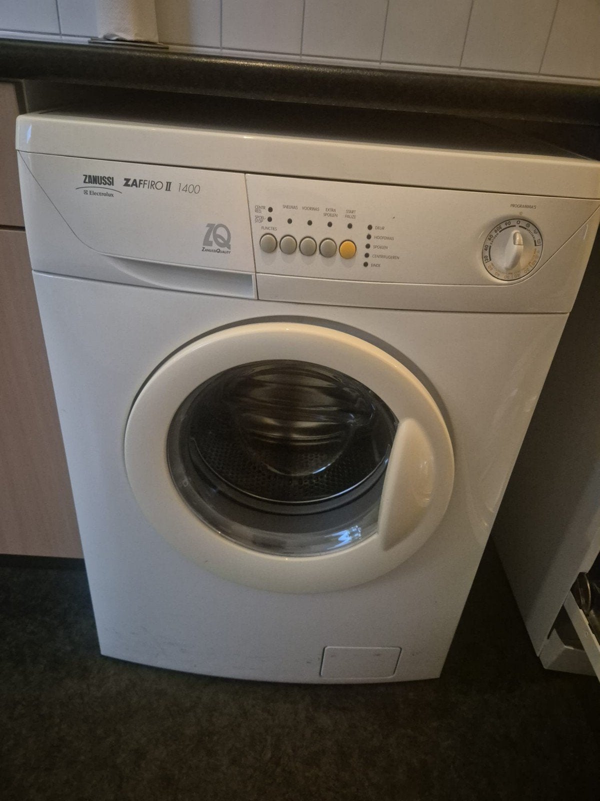 Zanussi Zaffiro II 1400 Wasmachine - Goede staat, Ophalen, Gebruikt, 85 tot 90 cm, 1200 tot 1600 toeren