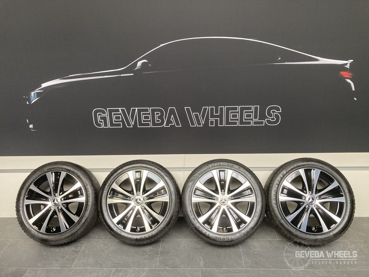 18” originele Mercedes E W213 velgen winterbanden Vito Viano, 18 inch, -, -, Banden en Velgen