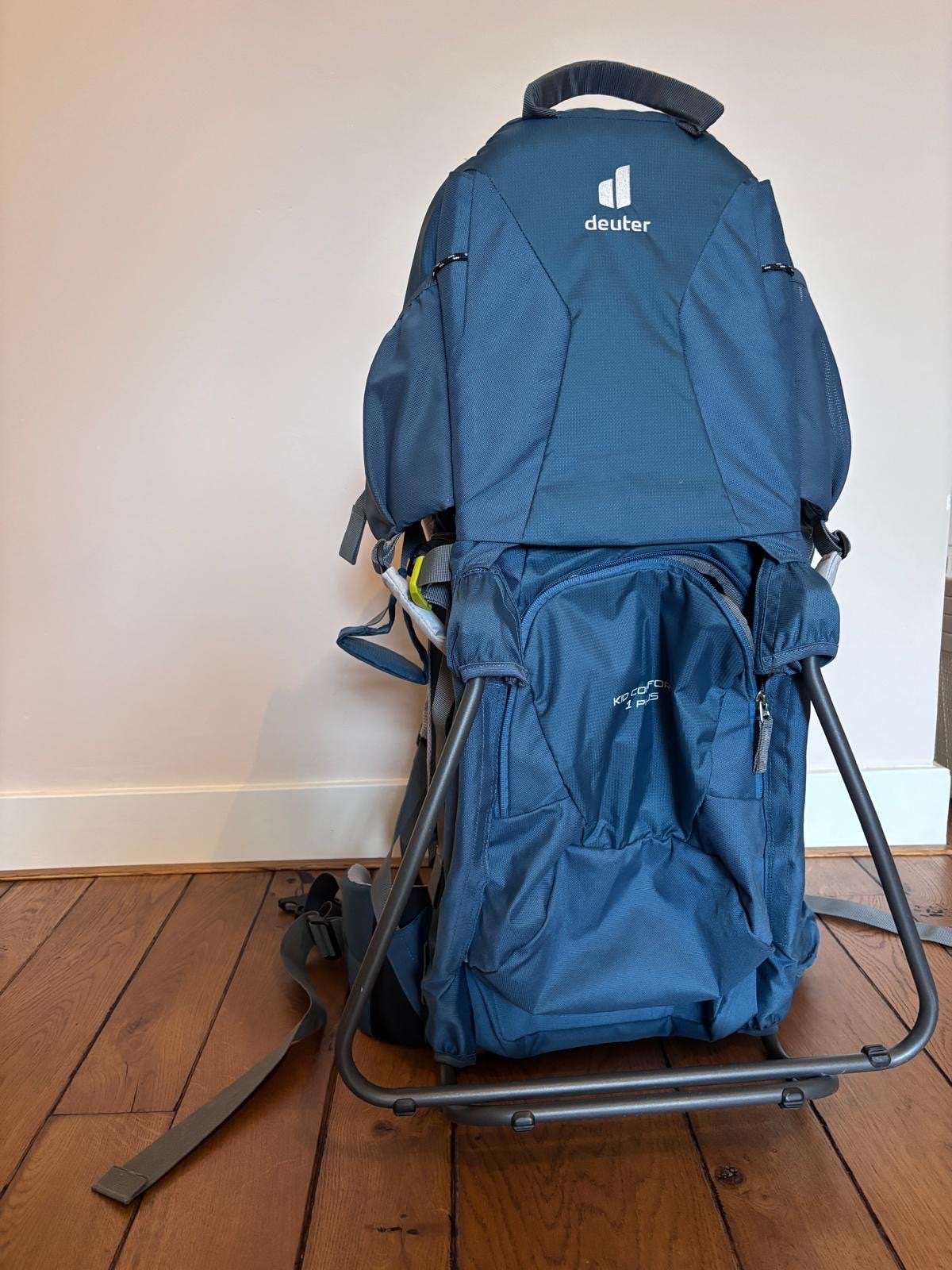 Deuter Kid Comfort 1 Plus draagrugzak - Zo goed als nieuw, Overige merken, Ophalen of Verzenden, Zo goed als nieuw, Rug