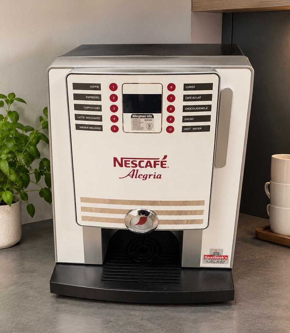 Nescafé Alegria Koffiemachine voor bonen - Gebruikt, Ophalen, Gebruikt, Koffiemachine, Koffiebonen