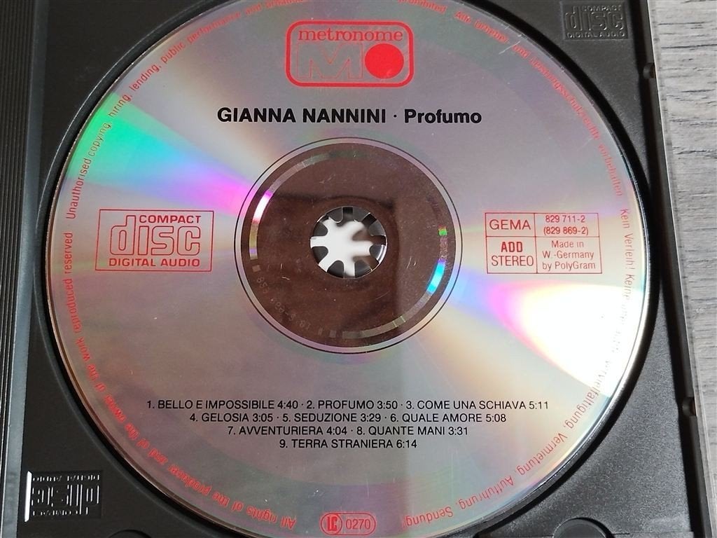 Gianna Nannini ‎– Profumo, Ophalen of Verzenden, Zo goed als nieuw
