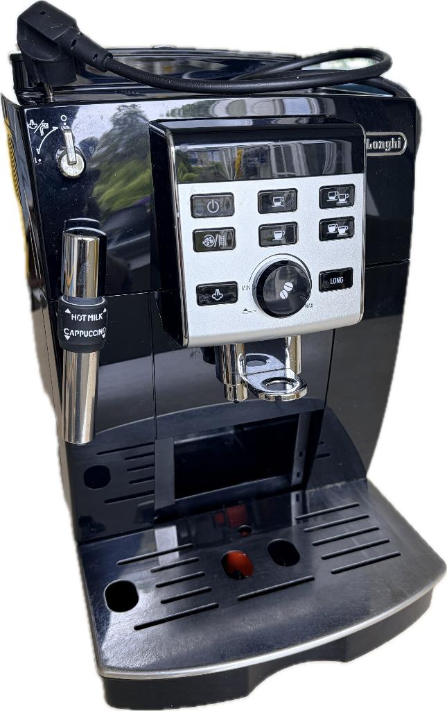 DeLonghi Koffiezetter en DeLonghi melkopschuimer, Ophalen, Gebruikt, Koffiemachine, 4 tot 10 kopjes