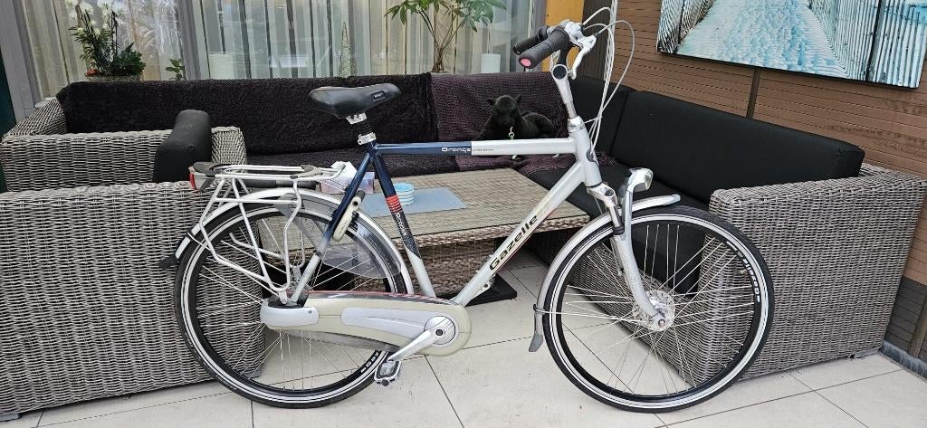 Gazelle Orange Limited Edition Herenfiets, Ophalen, Versnellingen, Zo goed als nieuw, 61 tot 65 cm
