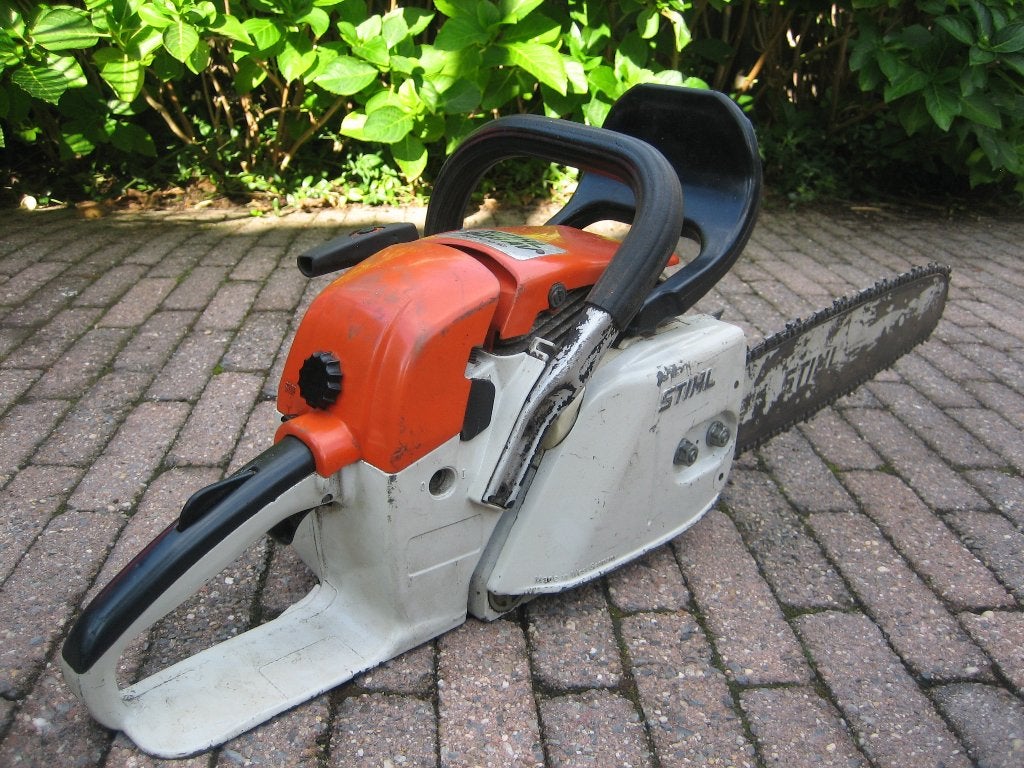 Stihl 028 AV Kettingzaag Motorkettingzaag Benzine, Ophalen, Gebruikt, Overige soorten, STIHL
