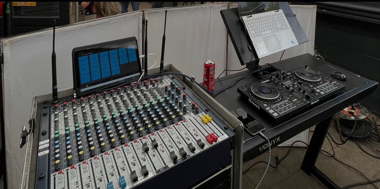 Leuke drive-inn show te koop, Ophalen, Gebruikt, Dj-set, Overige merken