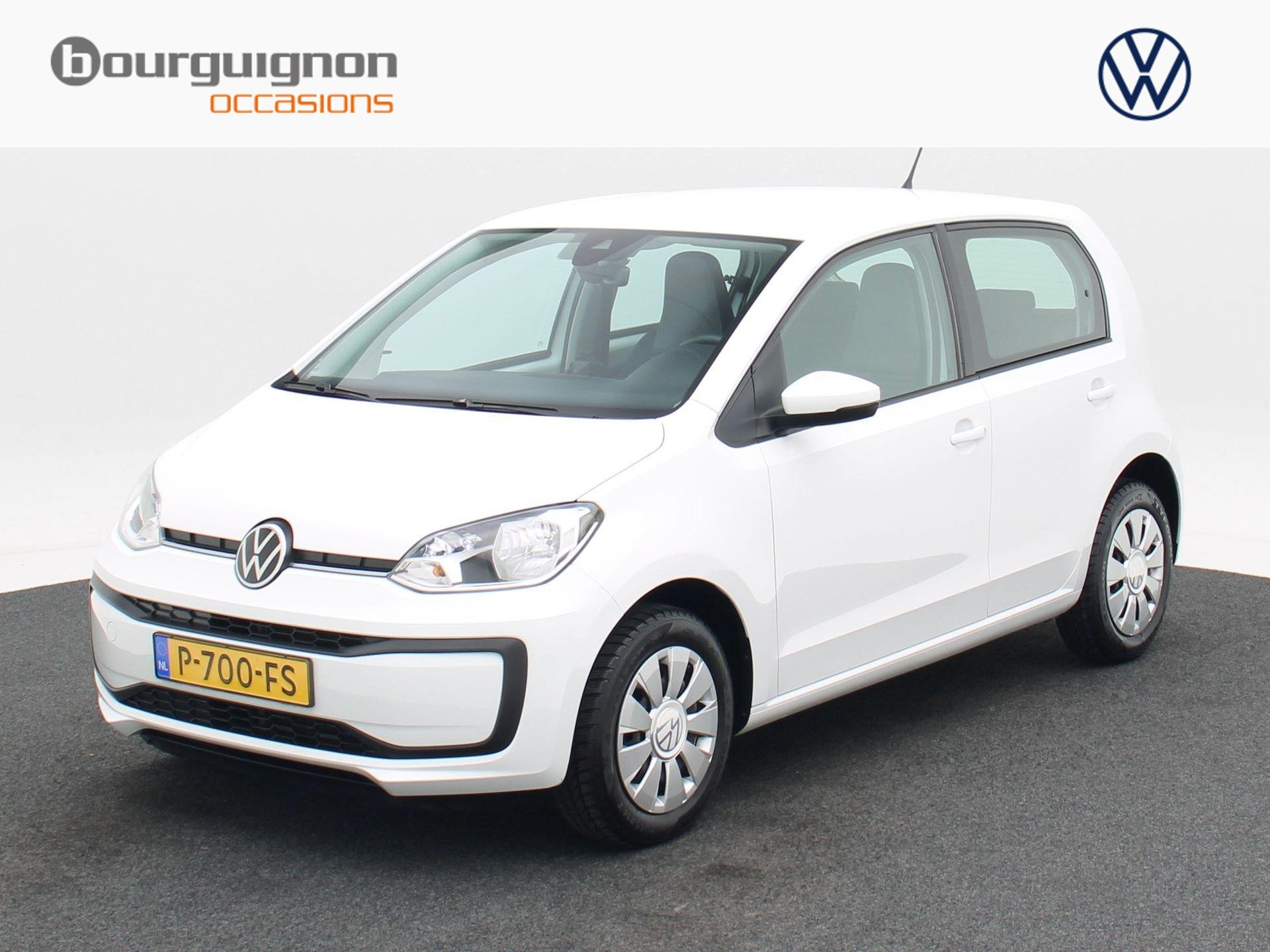 Volkswagen Up! 1.0 | Bluetooth | Airco | Originele Audio | 8, Auto's, Stof, Gebruikt, 4 stoelen, Origineel Nederlands