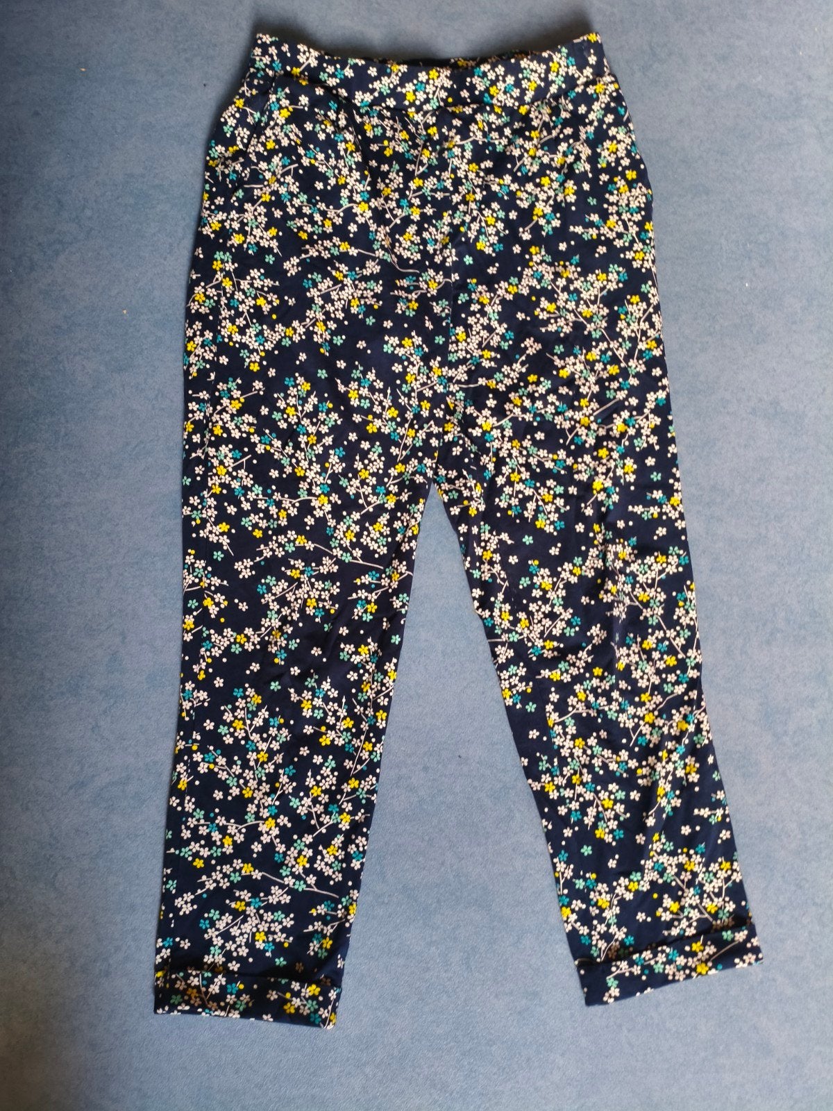 Broek van king Louie M, Kleding | Dames, Broeken en Pantalons, Maat 38/40 (M), Blauw, Ophalen of Verzenden, Zo goed als nieuw