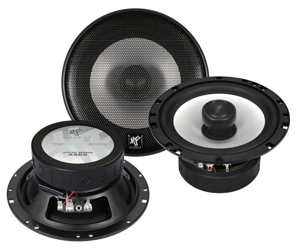 Hifonics Atlas AS62 6.5 inch / 16.5cm Coaxial speakers, Audio Design, Nieuw, Am Breilingsweg 3, 76709 Kronau, Duitsland, Ophalen of Verzenden
