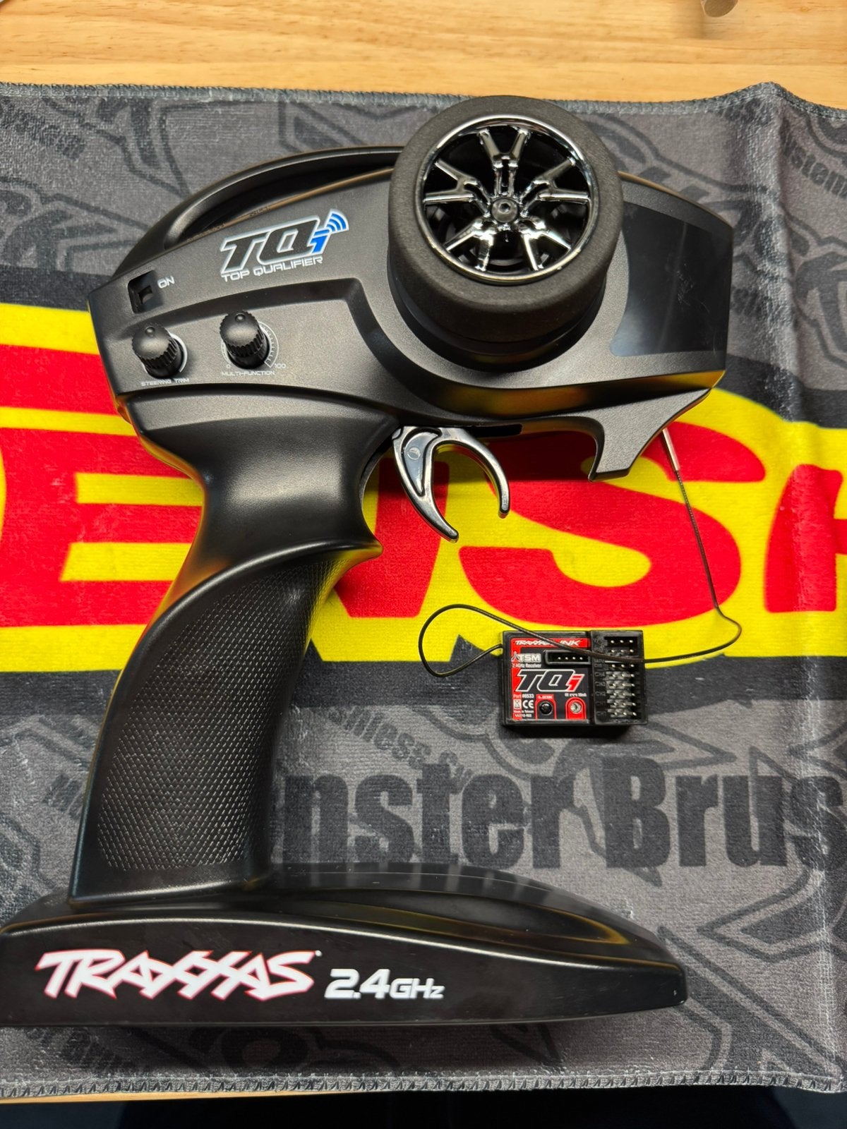Traxxas TQi-zender inclusief ontvanger zeer netjes!, Hobby en Vrije tijd, Ophalen of Verzenden, Zo goed als nieuw, Overige schalen