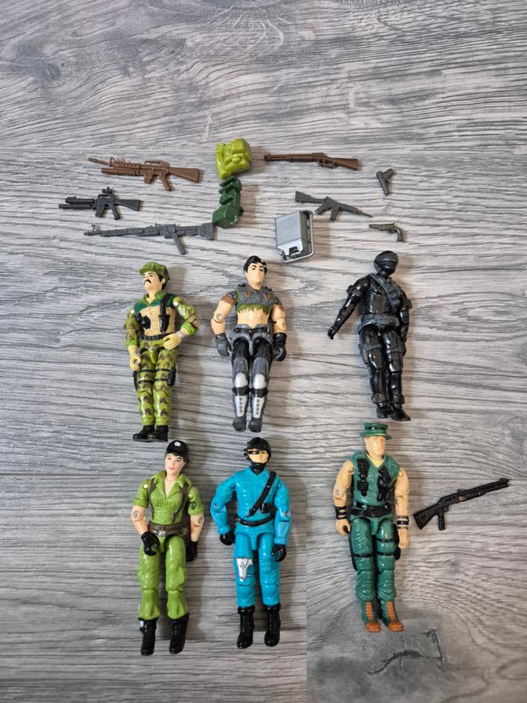 GI Joe figuren met Muskrat, Lady Jaye, Snake Eye en meer, Ophalen of Verzenden