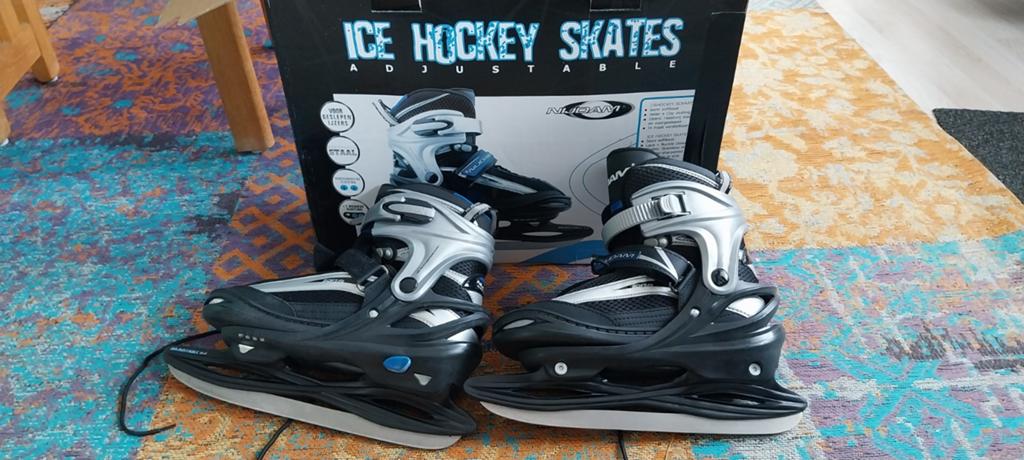 Verstelbare ijshockey schaatsen maat 39-41, Ophalen of Verzenden, Zo goed als nieuw, Schaatsen