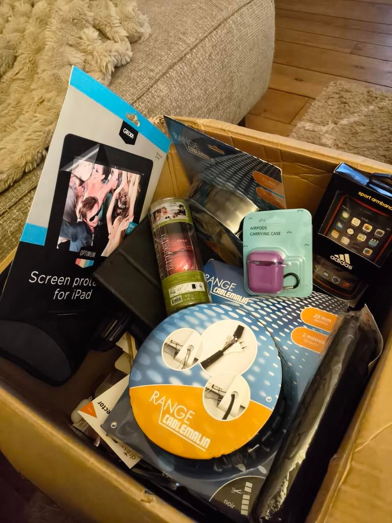 Mega doos met telefoon accessoires partij, Ophalen of Verzenden, Nieuw, Overige typen, Apple iPhone