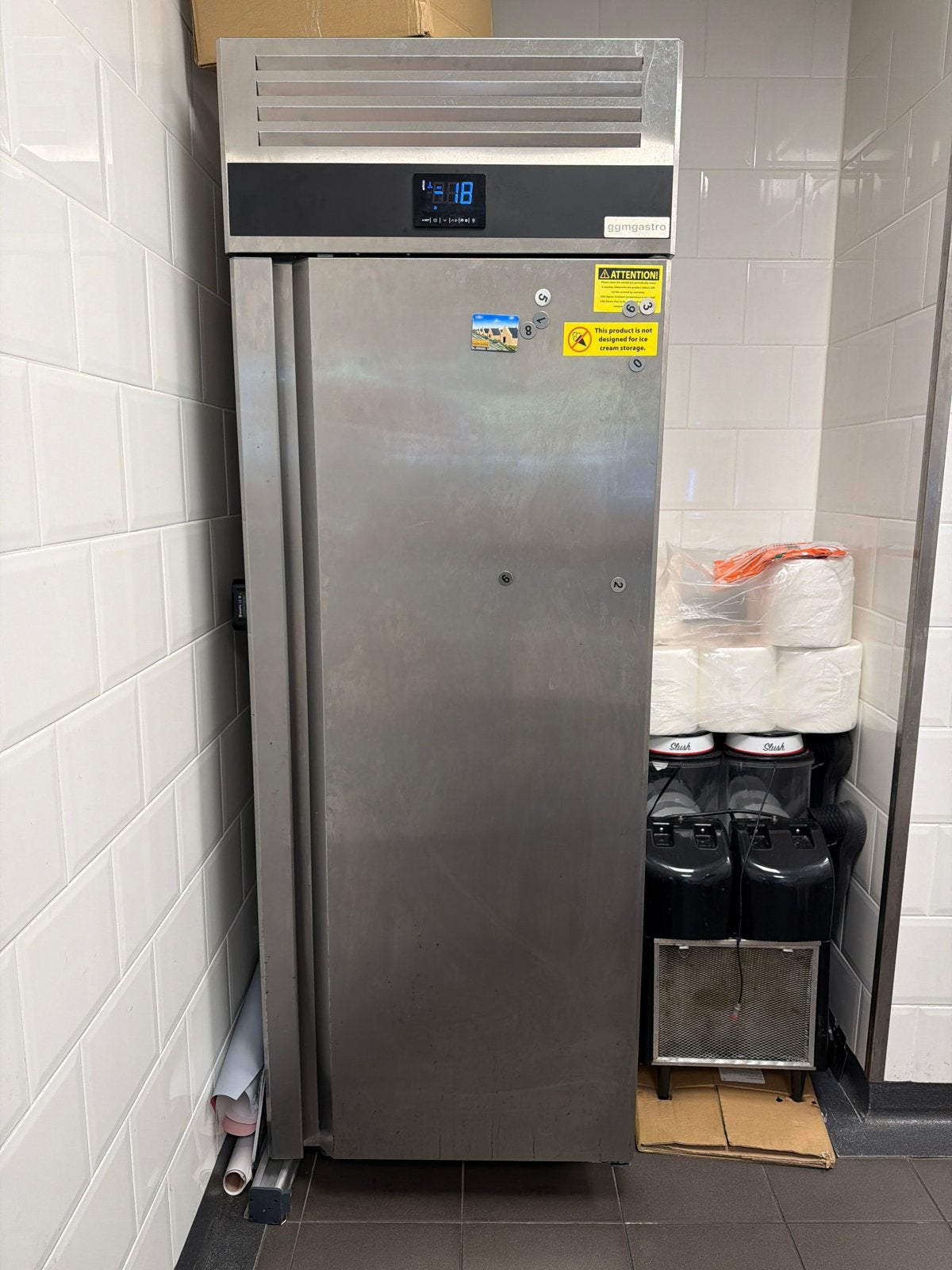 Professionele RVS Koelkast - ggmgastro, Ophalen, 200 liter of meer, 60 cm of meer, 160 cm of meer
