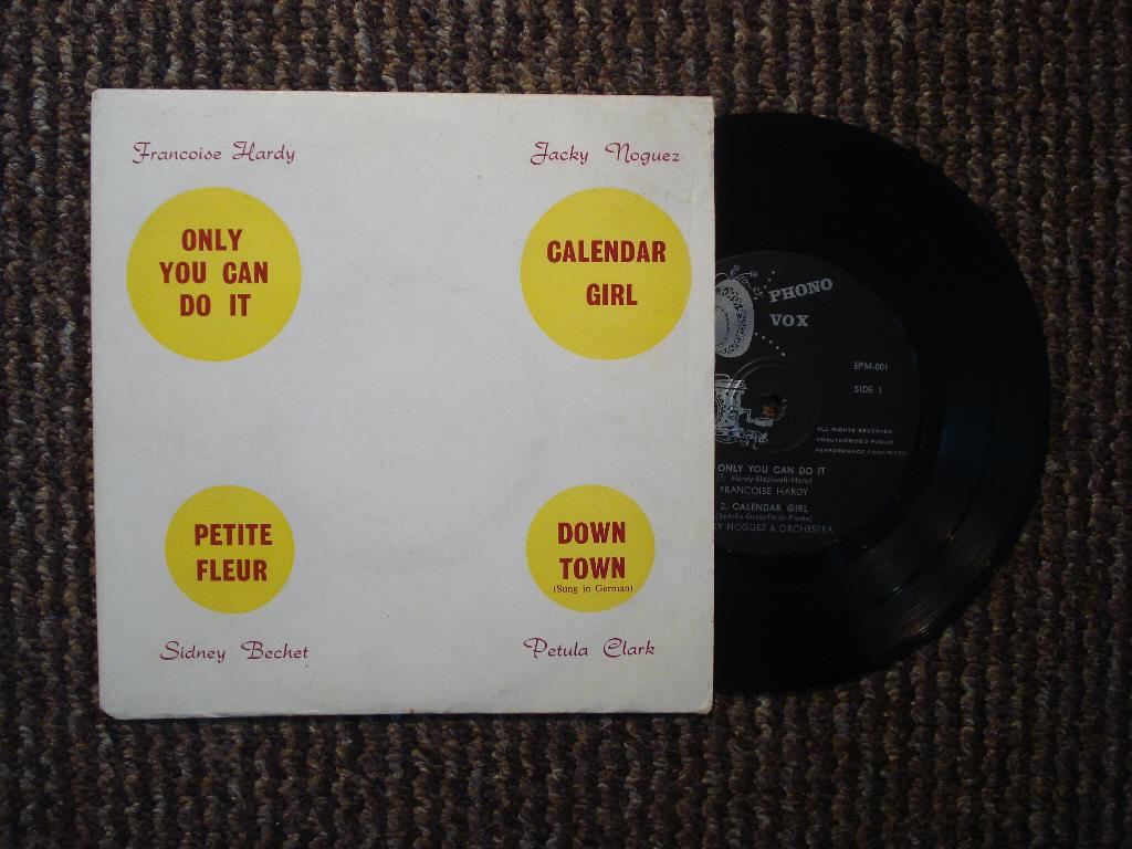 Françoise Hardy 7" Vinyl EP: Only you can do it (Australië), Cd's en Dvd's, Vinyl Singles, 7 inch, Ophalen of Verzenden, Zo goed als nieuw