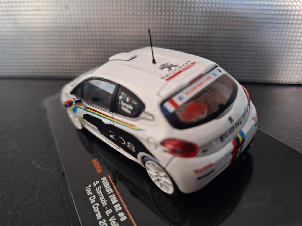 Peugeot 208 R2 #0 Rally Tour de Corse 2012 Schaal 1:43, Hobby en Vrije tijd, Modelauto's | 1:43, Overige merken, IXO, IXO, Nieuw