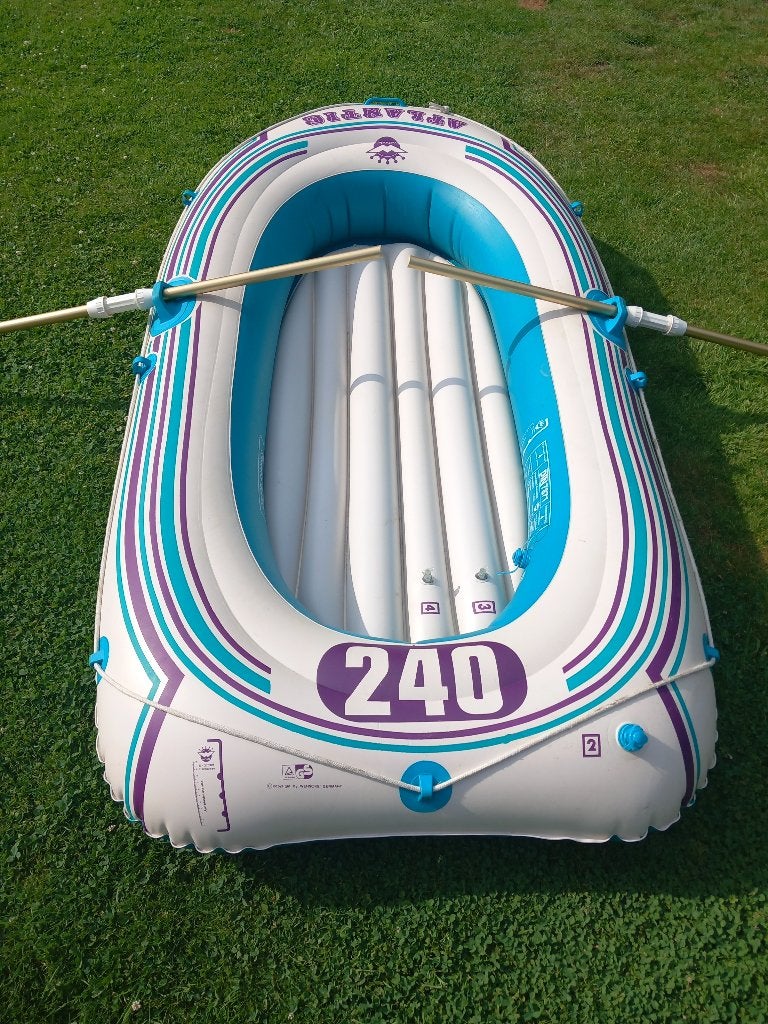Opblaasboot 240x130 cm - Zo goed als nieuw, Ophalen, Zo goed als nieuw