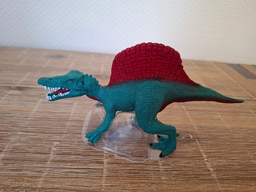 Schleich spinosaurus groen / rood, Verzamelen, Ophalen of Verzenden, Zo goed als nieuw