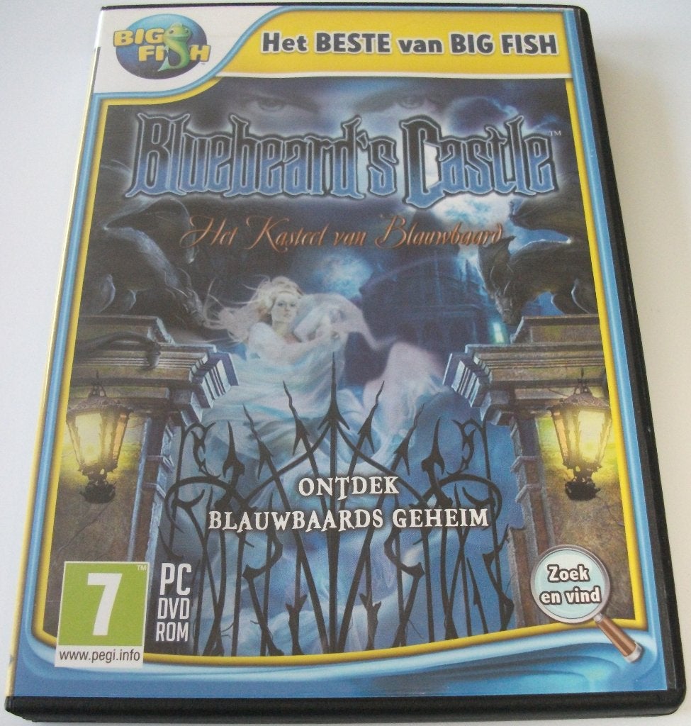 PC Game *** BLUEBEARD'S CASTLE *** Kasteel van Blauwbaard, Puzzel en Educatief, 1 speler, Ophalen of Verzenden, Zo goed als nieuw