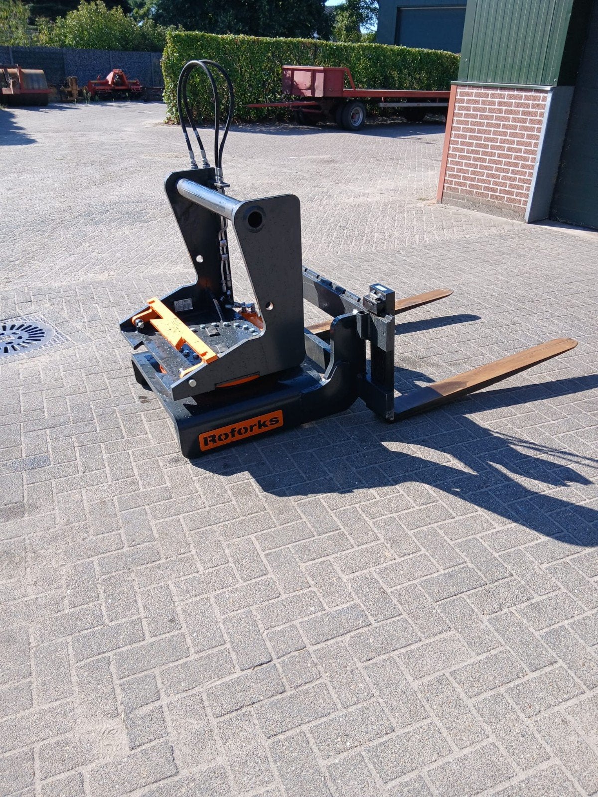 Roforks Rotator met Palletvorken voor Verreiker, Ophalen