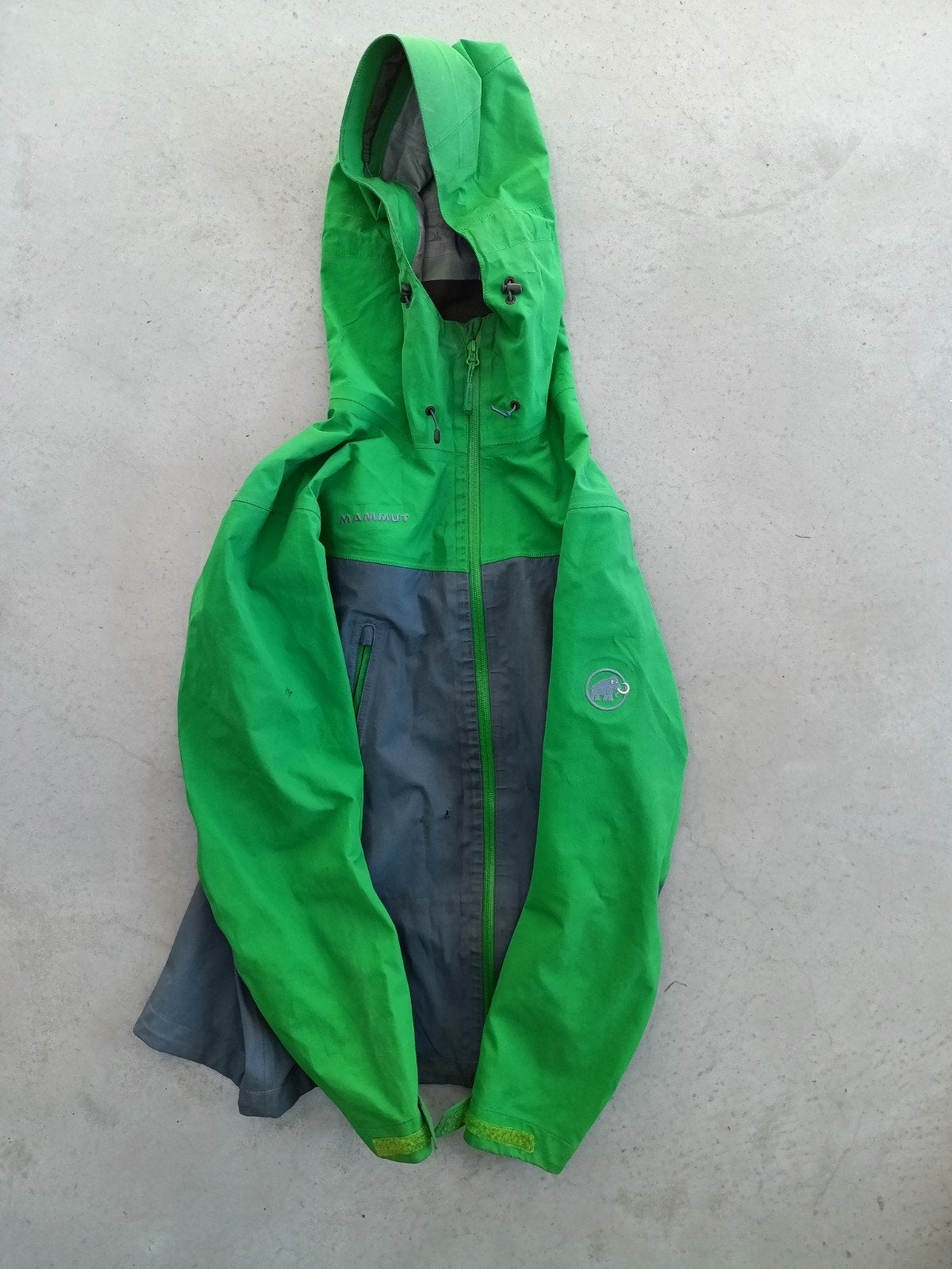 Mammut Hardshell Kinderjas - Maat S, Ophalen of Verzenden, Gebruikt, Mammut, Jongen of Meisje