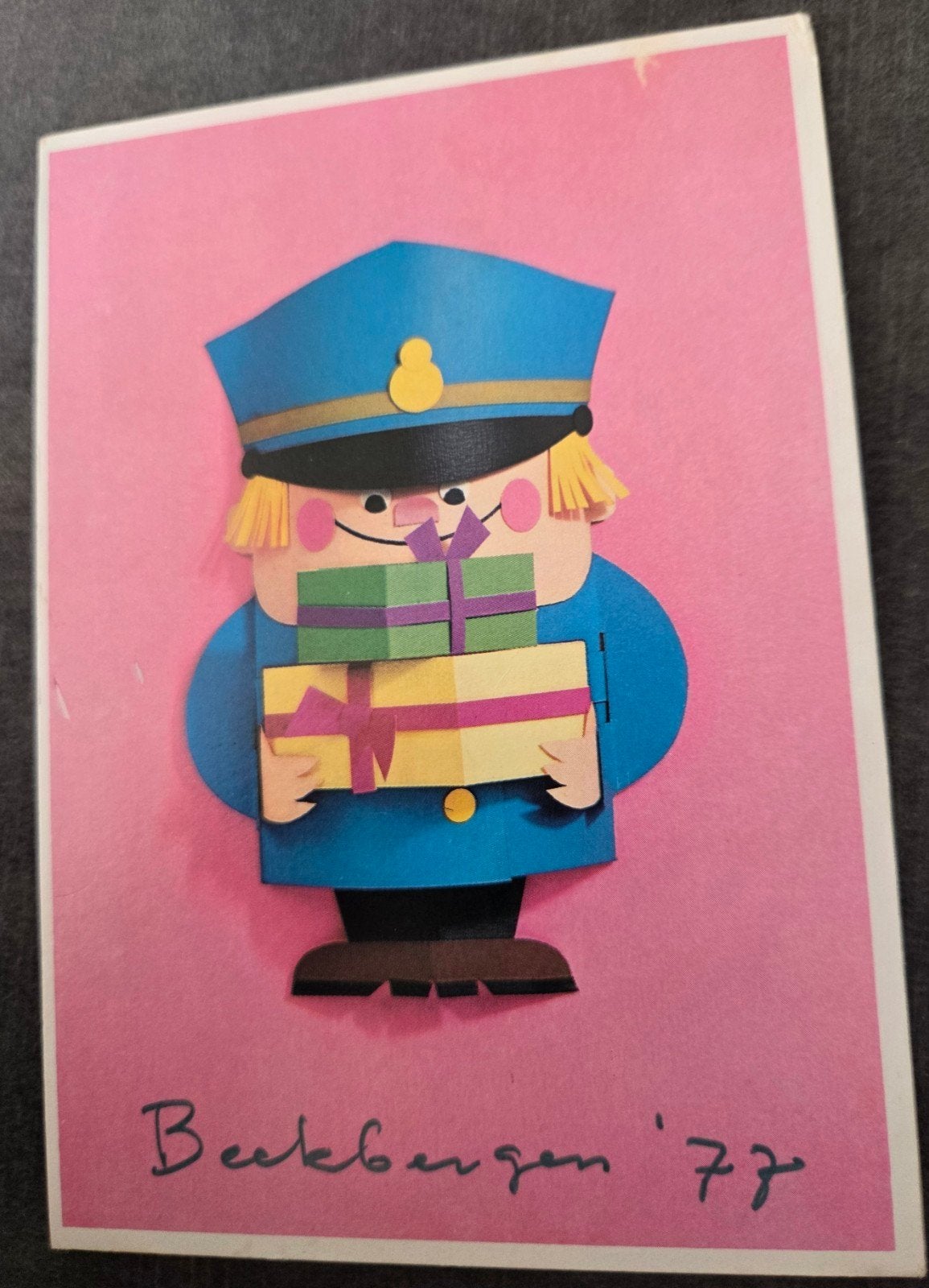 Postbode met Cadeaus, Verzenden, 1960 tot 1980, Gelopen, Kinderen
