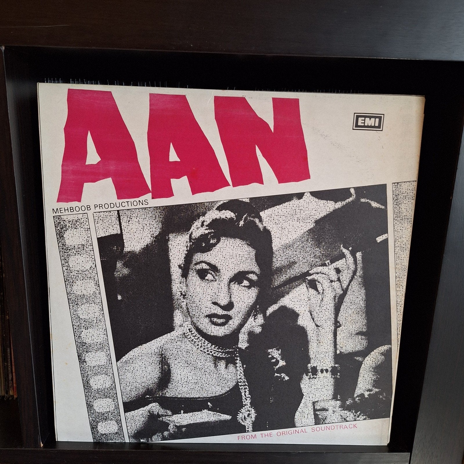 AAN - Mehboob Productions Soundtrack LP (Odeon, EMI), Gebruikt, Ophalen of Verzenden, Aziatisch, 12 inch