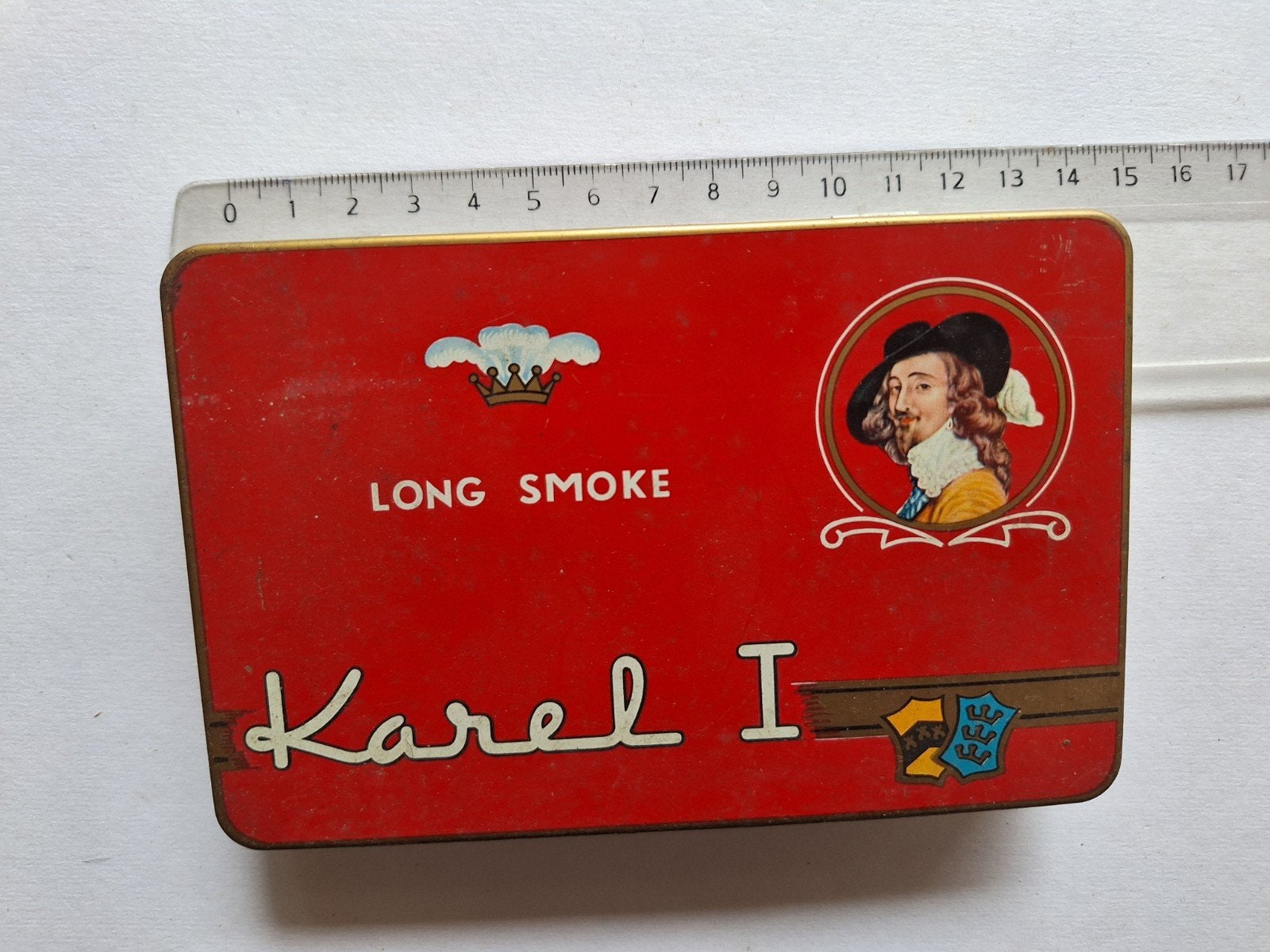 Sigarendoosje Karel1, Ophalen of Verzenden, Sigarenbandjes