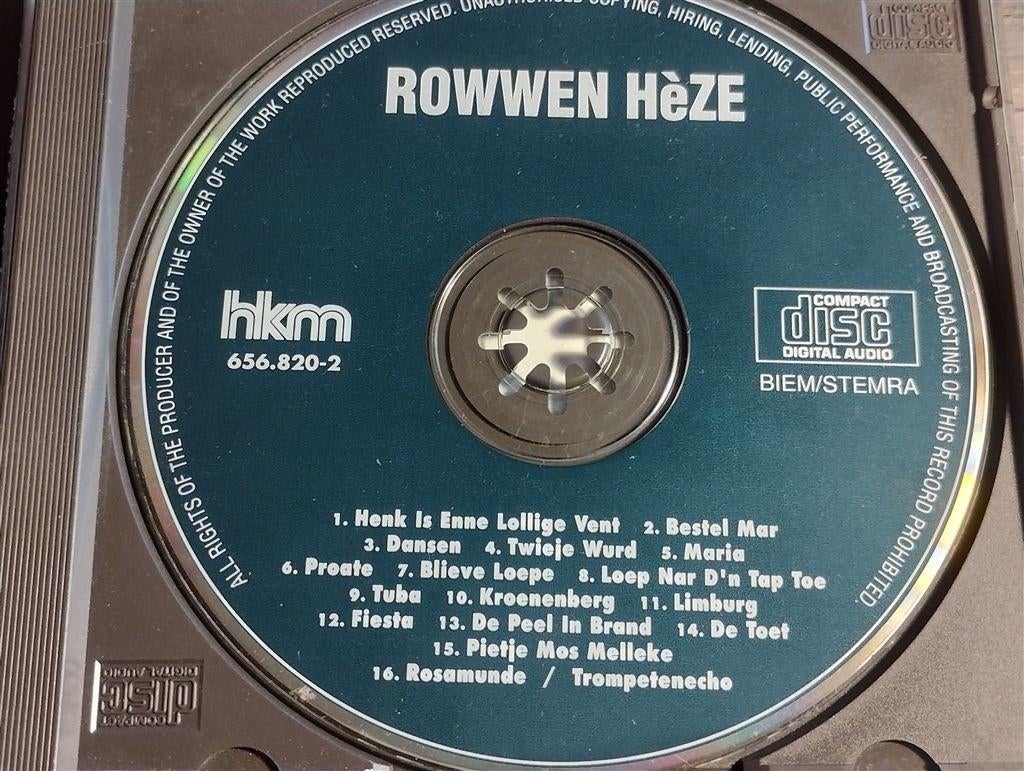 Rowwen Heze - In De Wei [Live], Ophalen of Verzenden, Gebruikt, Levenslied of Smartlap