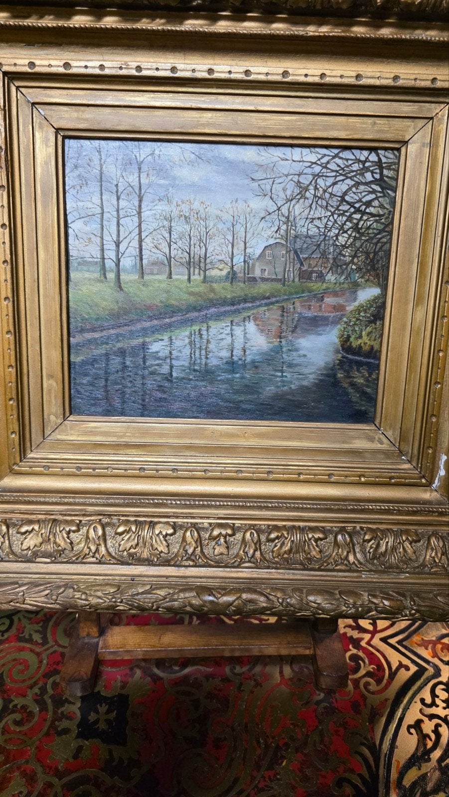 Antiek schilderij, Ophalen